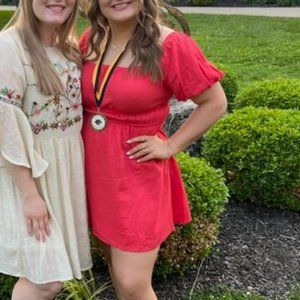 Forever 21 Coral Dress